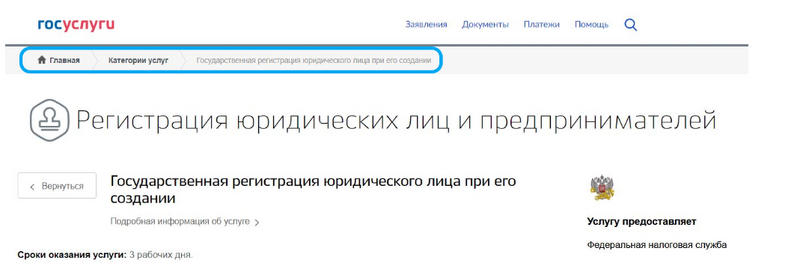 Услуга по открытию ООО Услуга по открытию ООО