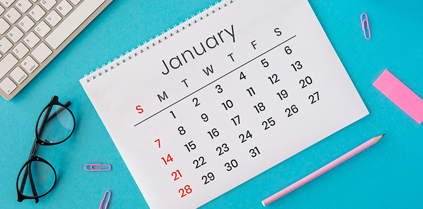 Календарь бухгалтера на январь 2024