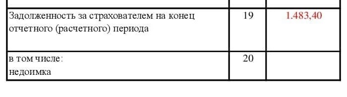 Расчёт недоимки в 4-ФСС (2) Расчёт недоимки в 4-ФСС (2)