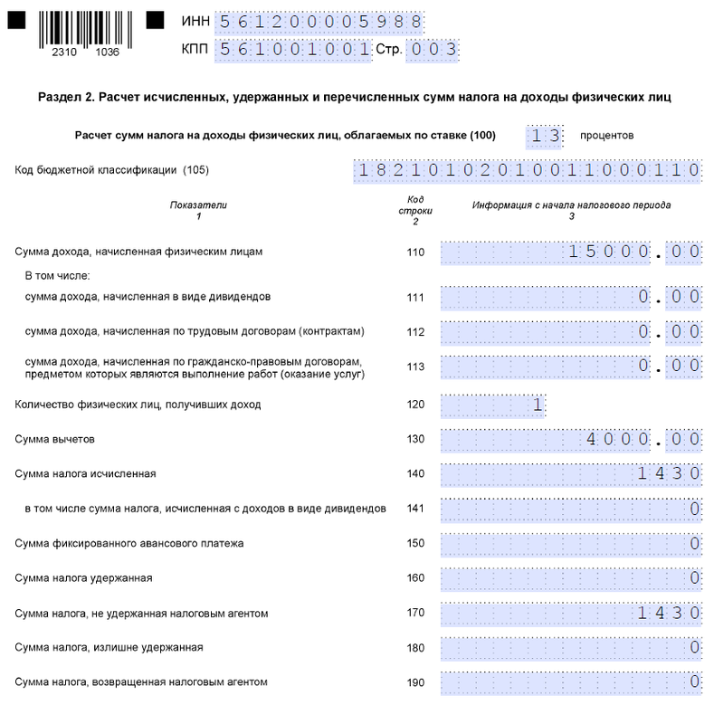 Новый отчет 6 ндфл в 2024 году