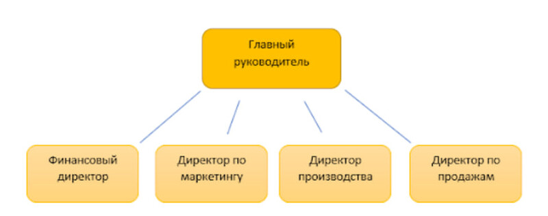 Функциональная схема организации предприятия